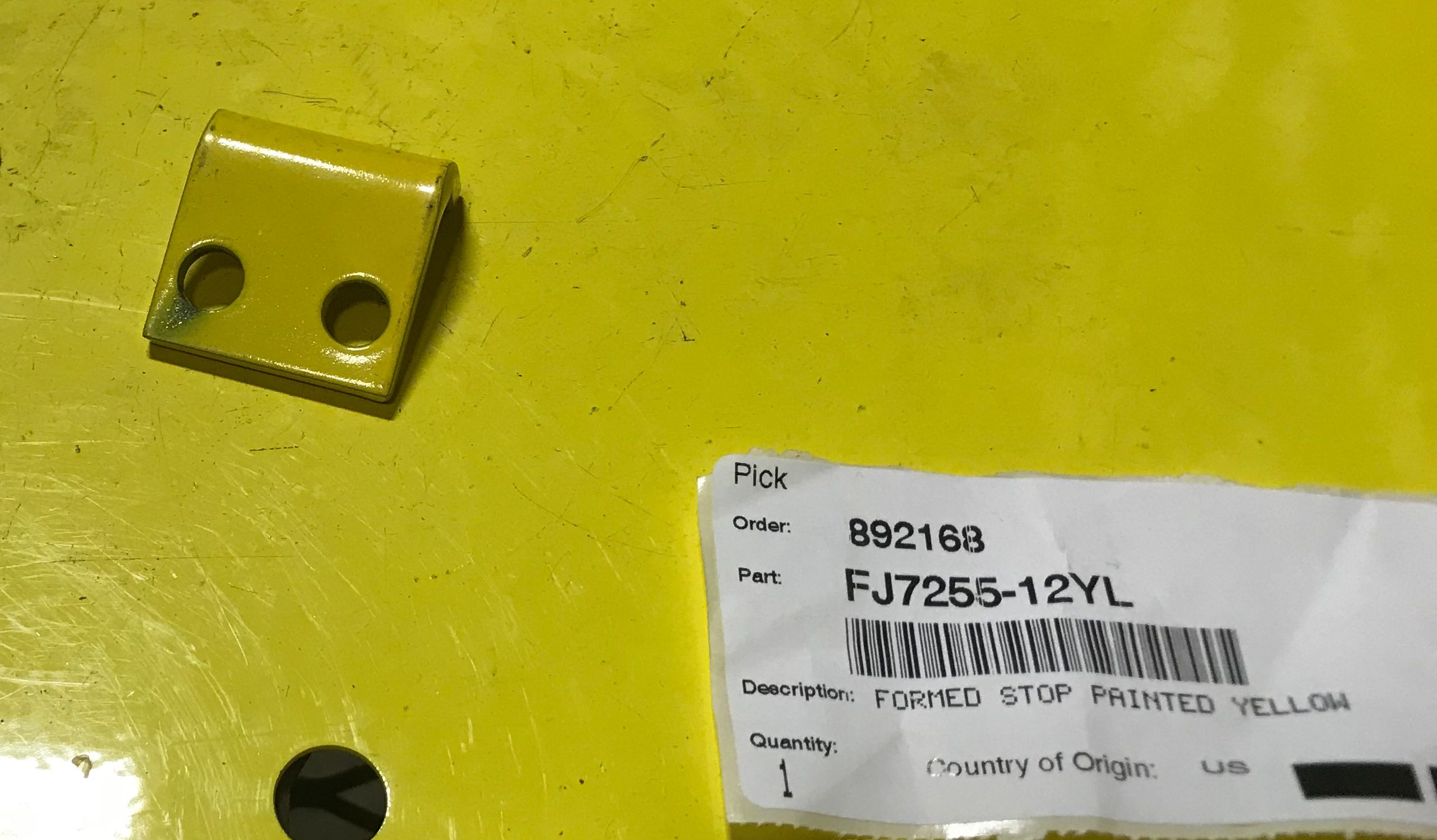 Rotary Lift Parts - R-P-FJ7255-12YL