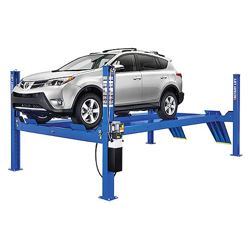 Rotary Four-Post Auto Lift (14,000lbs.-Capacity Closed Front) - R-SM14S