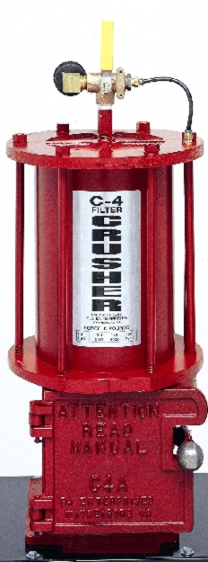 BJ Enterprises C-4 Oil Filter Crusher with stand - BJ-8203