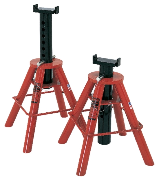 Norco 10-Ton Low-Height Pin Style Jack Stands - NOR-81208