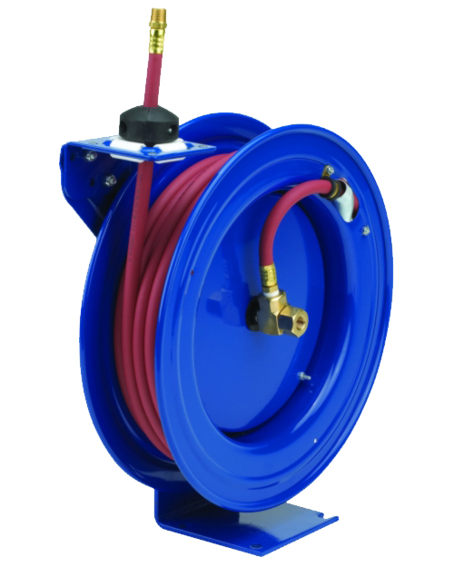 Cox Heavy Duty low pressure Air / Water hose reel is capable of handling up to 300 psi