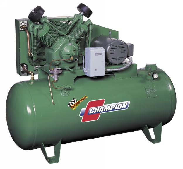 Champion 10 HP Advantage Air Compressor, 208V-3Ph - CHAM-HR10-12-208-3