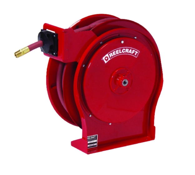 Reelcraft Compact Quiet Latch Hose Reel - REL-5605OLP
