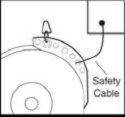 Reelcraft Safety Cable for Tool Balancer - REL-600603