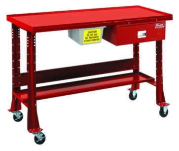 Shure Oversized Tear Down / Fluid Containment Bench with steel top - SH-811098