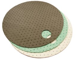 Meltblown Gray Universal Drum Top Pads - MBT-GDT22NL