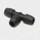 Transair 1-1/2" Equal Tee Connector - TRAN-6604-40-00