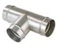 Transair 3" Equal Tee Connector - TRAN-RX04-L1-00