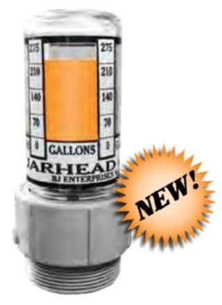 BJ Enterprises Jarhead Gallon Tank Gauge (275 Gallon) with 1-1/2" Fitting - BJ-7626