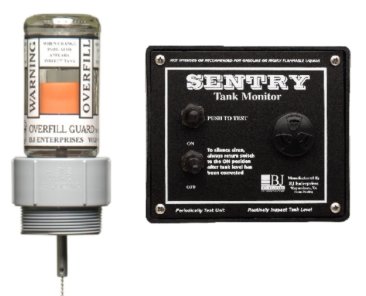 BJ Enterprises Battery-Operated Wall-Mount Sentry Overfill-Guard Tank Alarm - BJ-7680