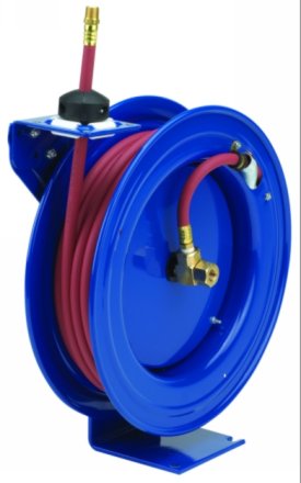 Cox 1/4" x 25' Grease Hose Reel - COX-P-HP-125