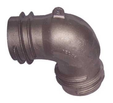 CRUSHPROOF  4" Aluminum Elbow - CP-AEL40