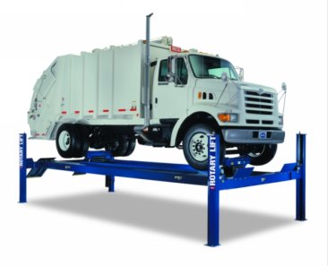 Rotary Four-Post Truck Lift (30,000lbs.-Capacity Heavy Duty) - R-SM30-L