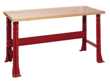 Shure 6' ShureShop Stationary Workbench with hardwood top - SH-811052