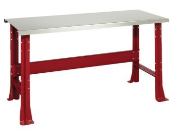 Shure 4' ShureShop Stationary Workbench with stainless steel top - SH-811104