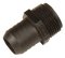 Rhino 1" Poly Straight Fitting - RTT-4004